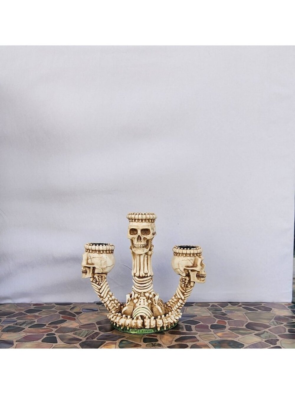 Summit Collection Gothic Trio Osuary Graveyard Skulls And Bones
